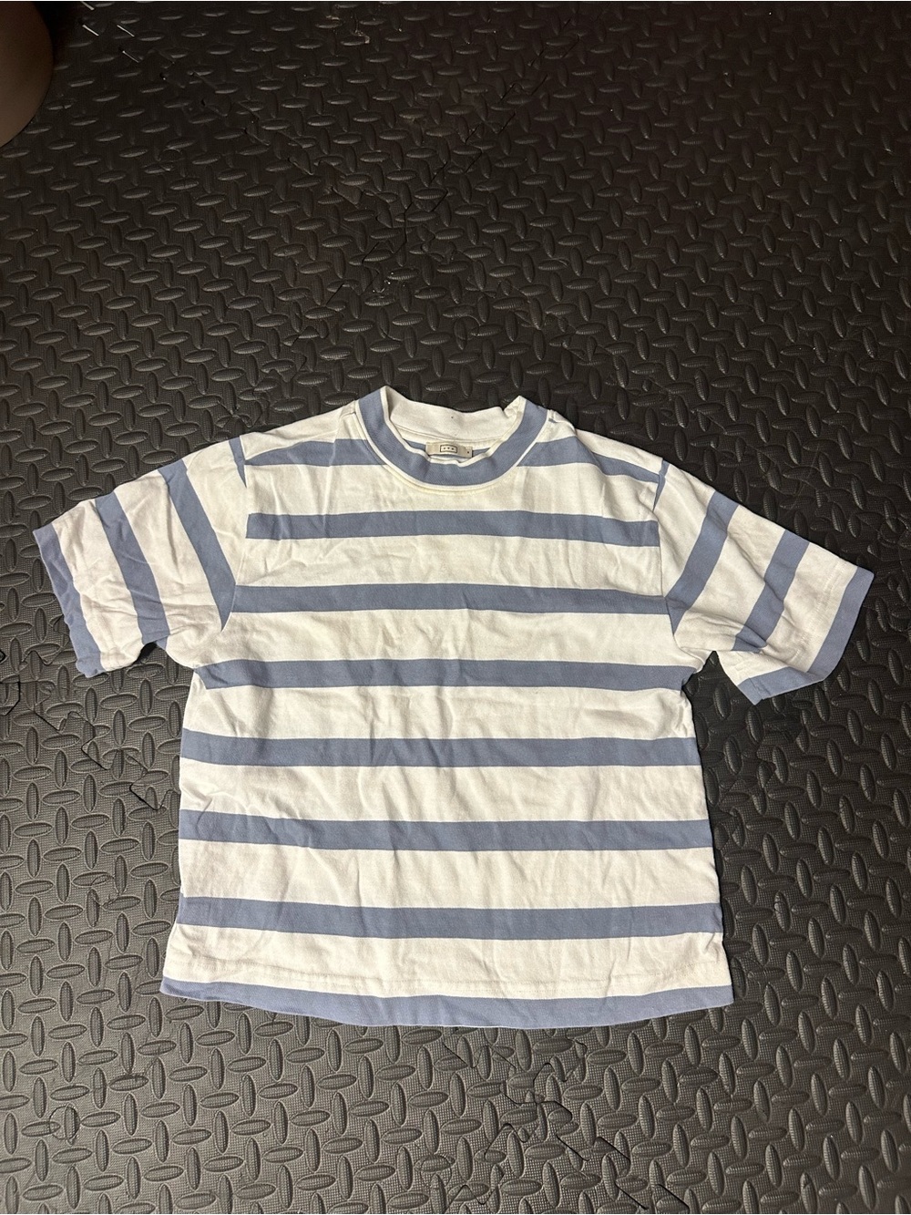 AYR Early Mornings Tee - Short Sleeve Overcast Stripe